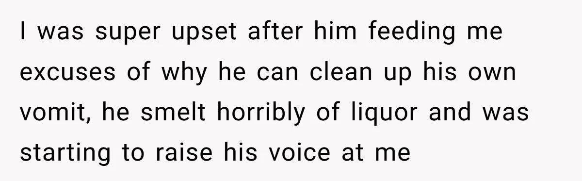 She Made Her Husband Sleep in the Guest Room After He Refused to Clean Up His Own Vomit