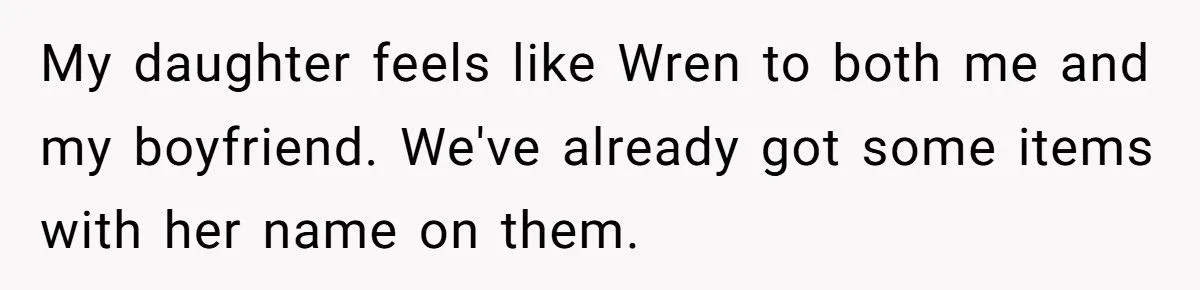 She Chose to Keep Her Daughter’s Name Despite Her Sister Hoping to Use It One Day