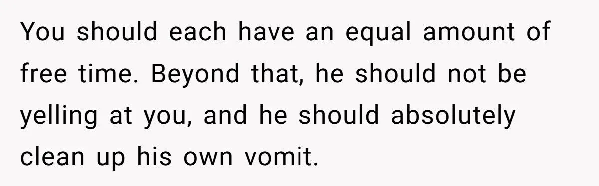 She Made Her Husband Sleep in the Guest Room After He Refused to Clean Up His Own Vomit