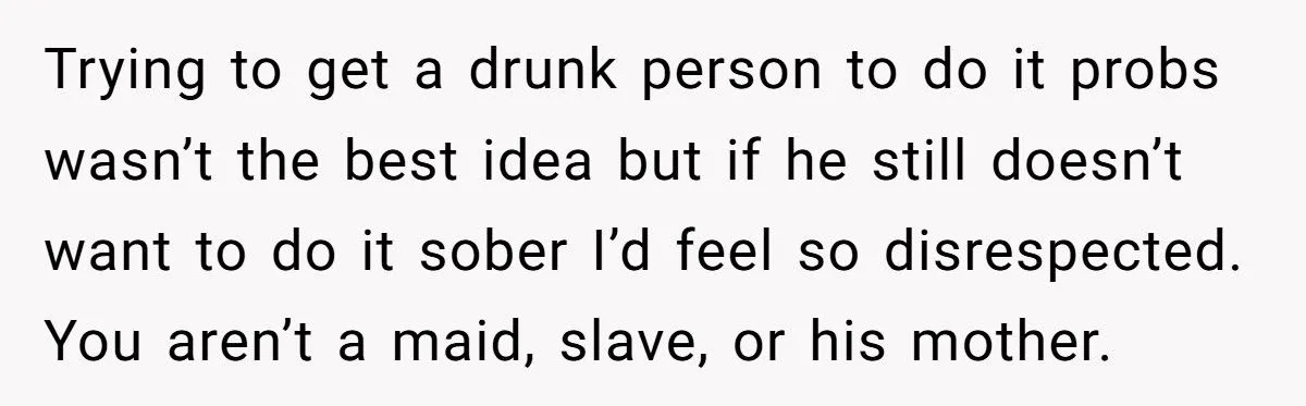 She Made Her Husband Sleep in the Guest Room After He Refused to Clean Up His Own Vomit