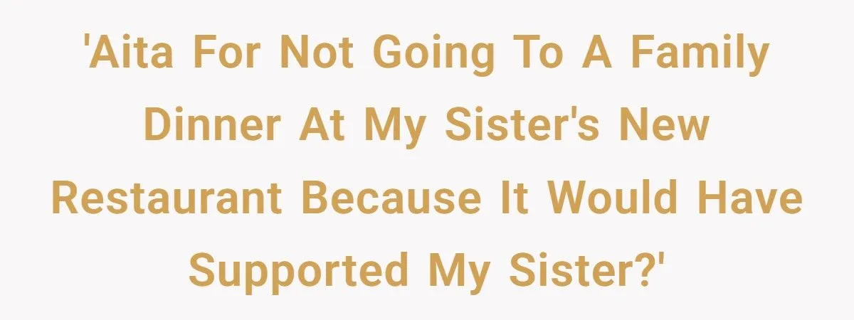 One Empty Chair at the Restaurant Table Sparked a Family Showdown No One Expected