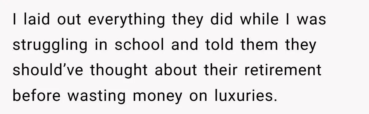 26-Year-Old Daughter Refuses to Fund Her Parents’ Lavish Retirement After Working Through College - Family Explodes