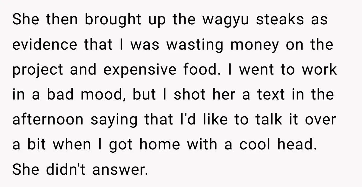 Girlfriend Burned His $200 Wagyu Steaks Out of Spite - So He Canceled Her Birthday Dinner