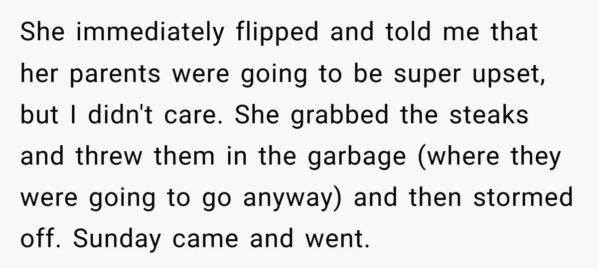 Girlfriend Burned His $200 Wagyu Steaks Out of Spite - So He Canceled Her Birthday Dinner