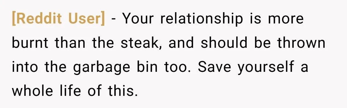 Girlfriend Burned His $200 Wagyu Steaks Out of Spite - So He Canceled Her Birthday Dinner