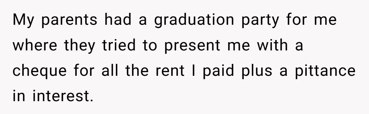 Parents Tried to Teach Their Son a Lesson With Rent Money - He Called It Four Years of Theft