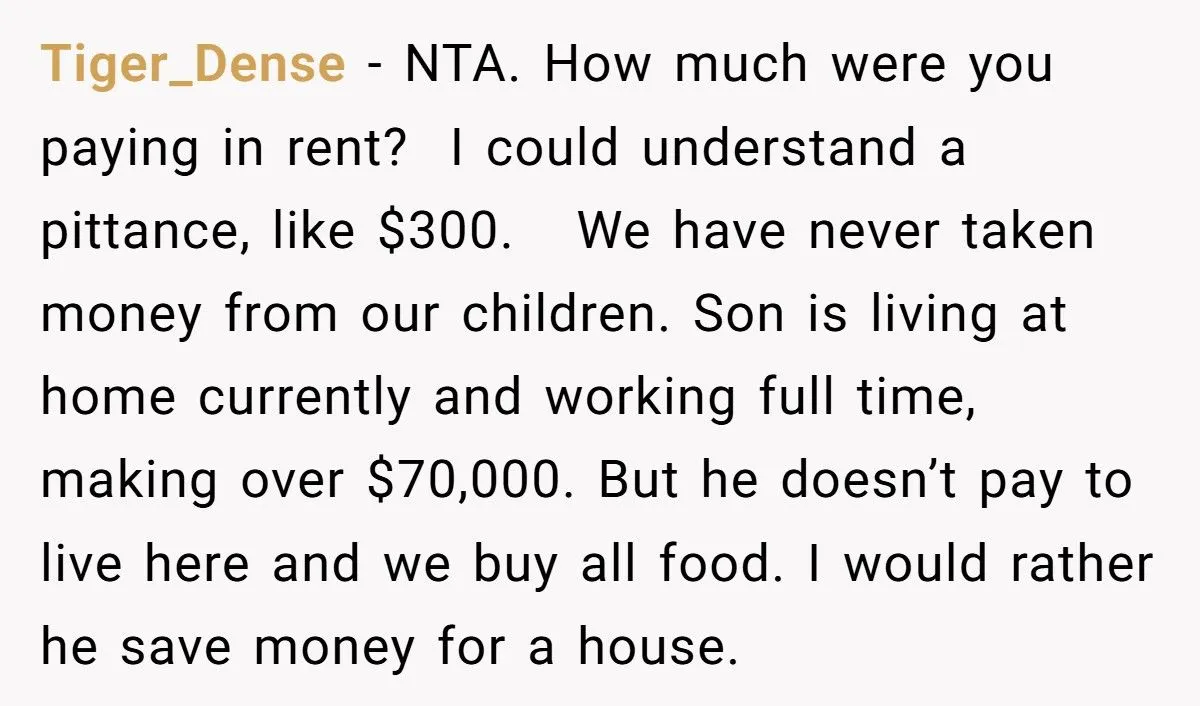Parents Tried to Teach Their Son a Lesson With Rent Money - He Called It Four Years of Theft
