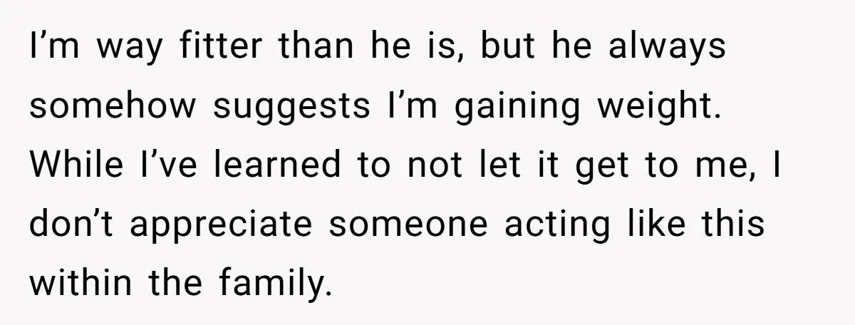 Teen Fires Back at 30-Year-Old Brother-in-Law Who Fat-Shames Her by Pointing Out His Balding Hairline