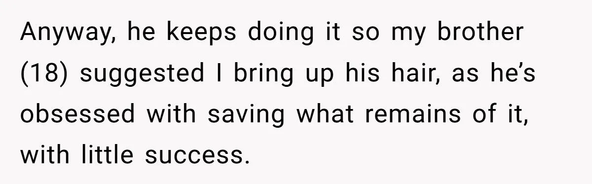 Teen Fires Back at 30-Year-Old Brother-in-Law Who Fat-Shames Her by Pointing Out His Balding Hairline