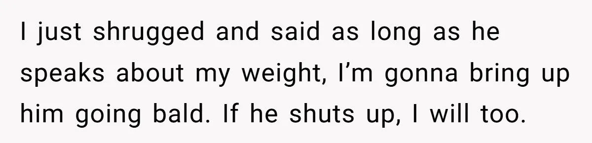 Teen Fires Back at 30-Year-Old Brother-in-Law Who Fat-Shames Her by Pointing Out His Balding Hairline