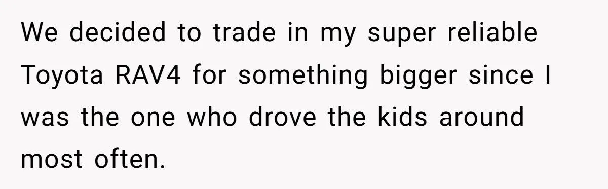 She Wanted a Safe Family Car – He Demanded an SUV to Protect His Ego, and It’s Blowing Up Their Finances