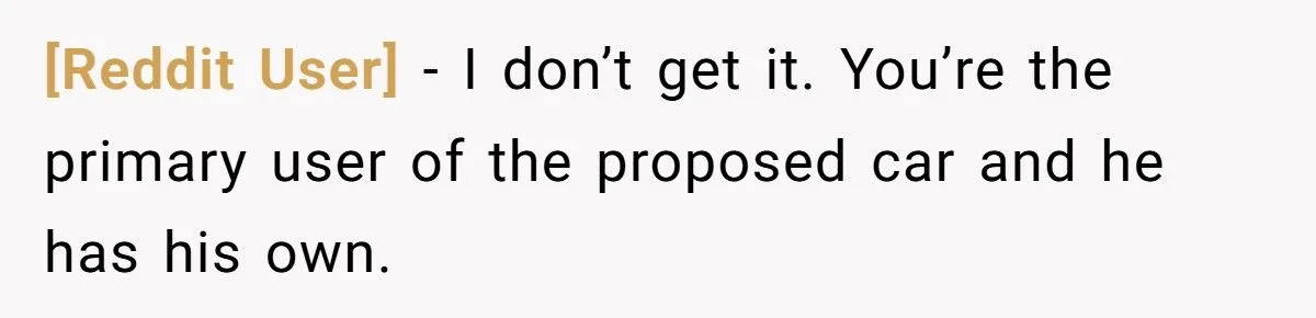 She Wanted a Safe Family Car – He Demanded an SUV to Protect His Ego, and It’s Blowing Up Their Finances