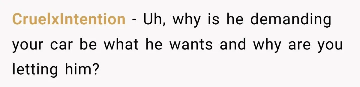 She Wanted a Safe Family Car – He Demanded an SUV to Protect His Ego, and It’s Blowing Up Their Finances