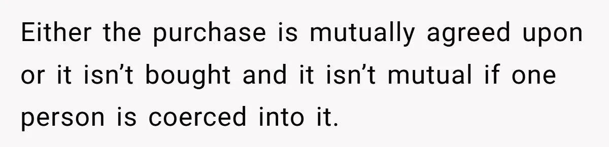She Wanted a Safe Family Car – He Demanded an SUV to Protect His Ego, and It’s Blowing Up Their Finances