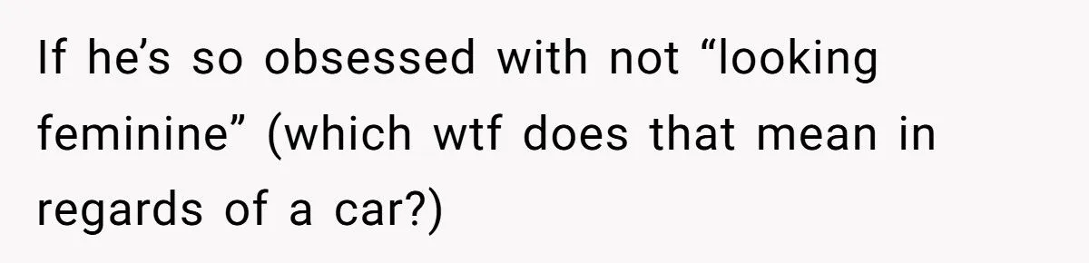 She Wanted a Safe Family Car – He Demanded an SUV to Protect His Ego, and It’s Blowing Up Their Finances