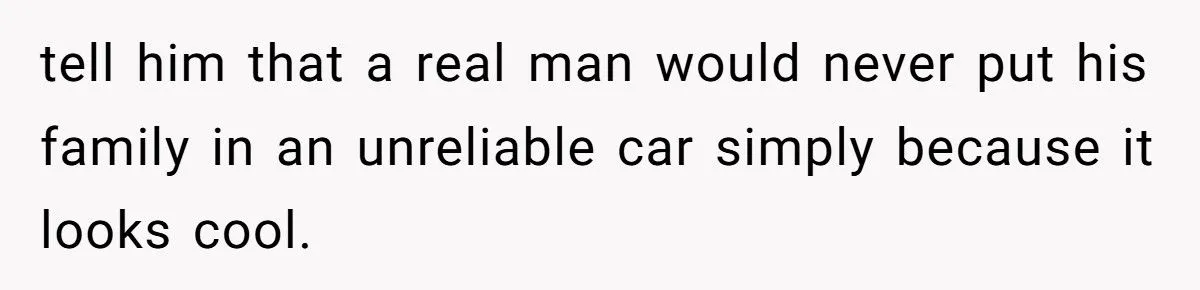 She Wanted a Safe Family Car – He Demanded an SUV to Protect His Ego, and It’s Blowing Up Their Finances