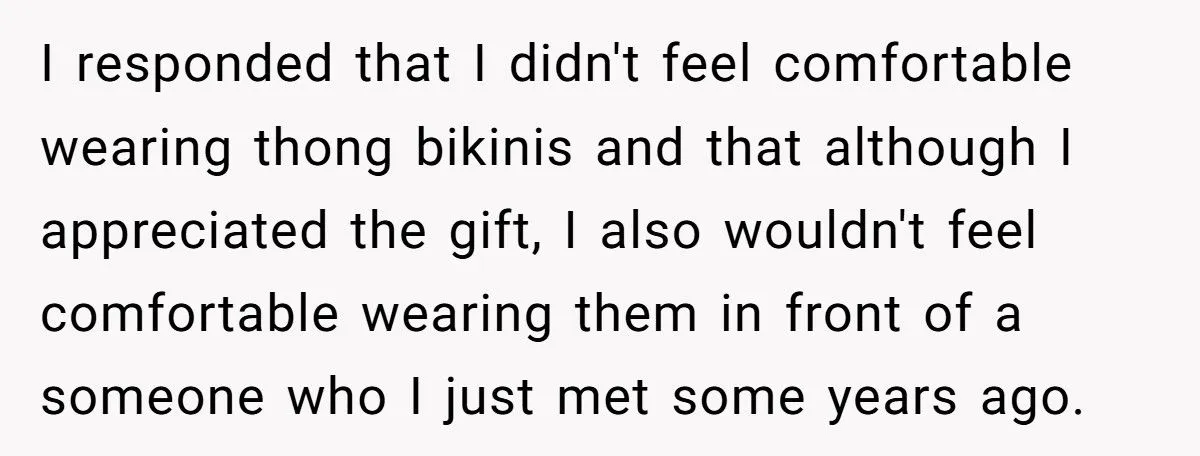 Stepdad Buys Teen Stepdaughter Thong Bikinis, Then Gets Upset When She Refuses to Wear Them