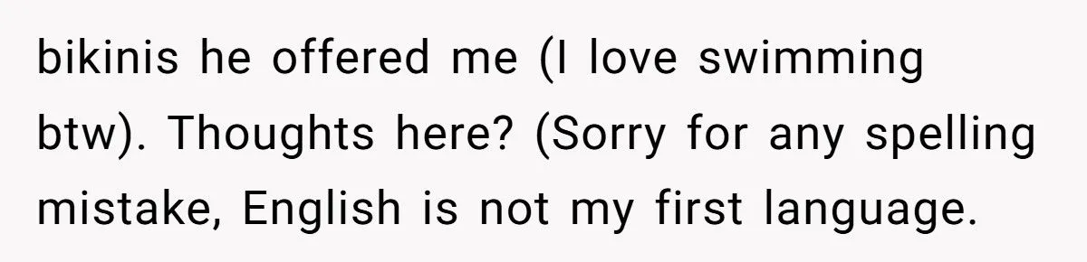 Stepdad Buys Teen Stepdaughter Thong Bikinis, Then Gets Upset When She Refuses to Wear Them