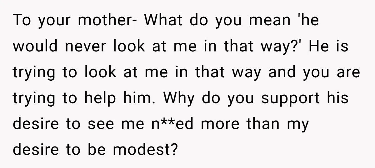 Stepdad Buys Teen Stepdaughter Thong Bikinis, Then Gets Upset When She Refuses to Wear Them