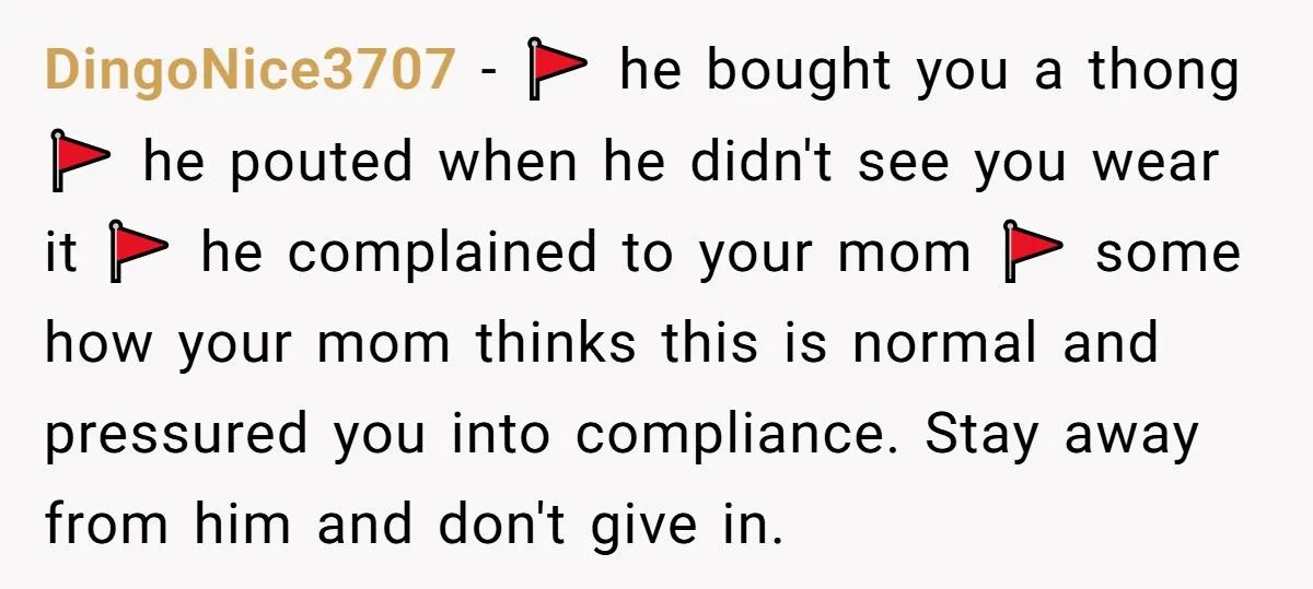 Stepdad Buys Teen Stepdaughter Thong Bikinis, Then Gets Upset When She Refuses to Wear Them