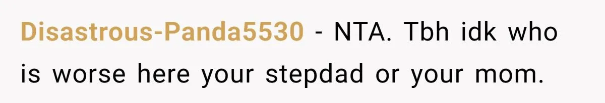 Stepdad Buys Teen Stepdaughter Thong Bikinis, Then Gets Upset When She Refuses to Wear Them