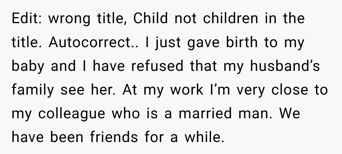 A New Mom Refused to Let Her Husband’s Family See Her Baby After They Demanded Paternity Tests - Now They’re Furious
