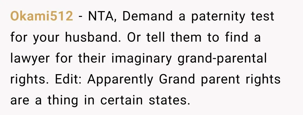A New Mom Refused to Let Her Husband’s Family See Her Baby After They Demanded Paternity Tests - Now They’re Furious