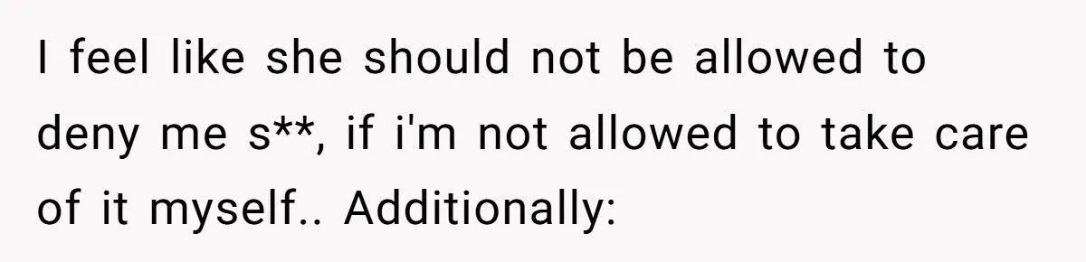 Husband Forbidden From Self-Pleasure, Struggling With His Wife’s Control