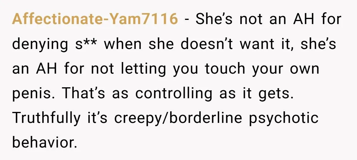 Husband Forbidden From Self-Pleasure, Struggling With His Wife’s Control