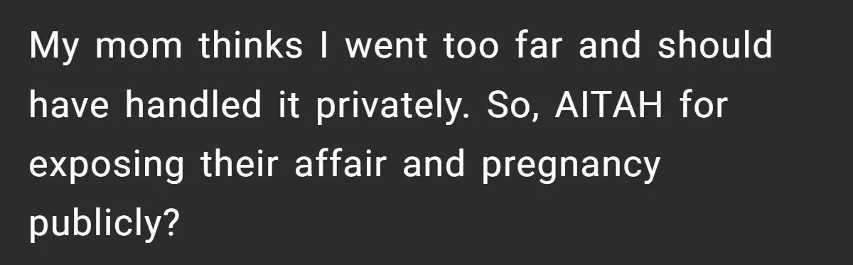 Woman Exposes Boyfriend and Stepsister’s Affair - and Their Pregnancy