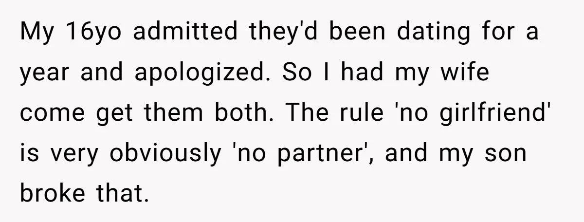 Teen Thought He Outsmarted His Dad’s Rule. The Truth Got Him Sent Home