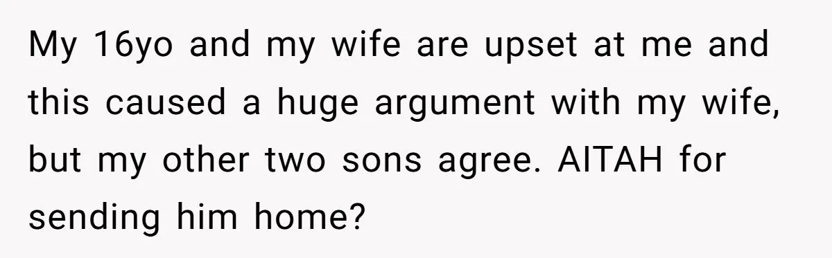 Teen Thought He Outsmarted His Dad’s Rule. The Truth Got Him Sent Home