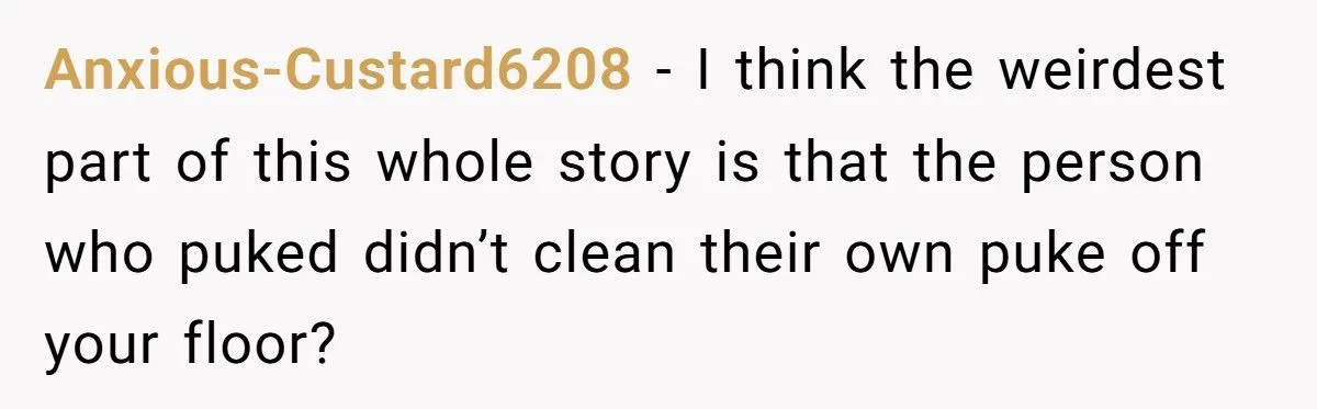 MIL Forced a 24-Year-Old to Eat Something Gross - The Cleanup That Followed Left Everyone Speechless