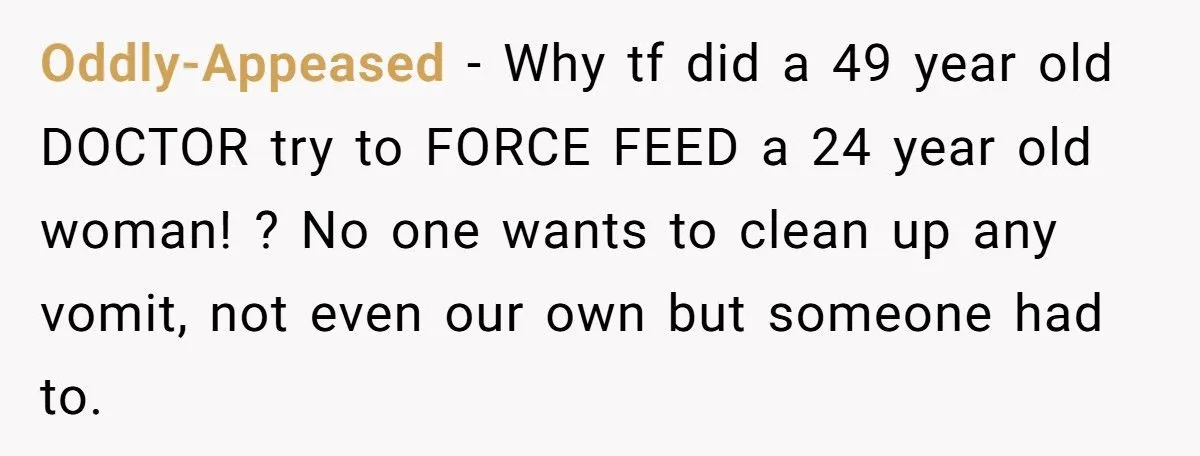 MIL Forced a 24-Year-Old to Eat Something Gross - The Cleanup That Followed Left Everyone Speechless
