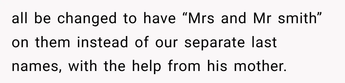 Bride Stands Her Ground on Last Name - Gets Branded a ‘Woke Woman’ and Bans MIL From Wedding