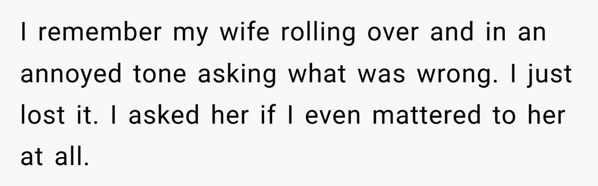 Husband Left Crushed After Wife Withheld Love for Months - Only to Want Him Back Once He Got a Better Job