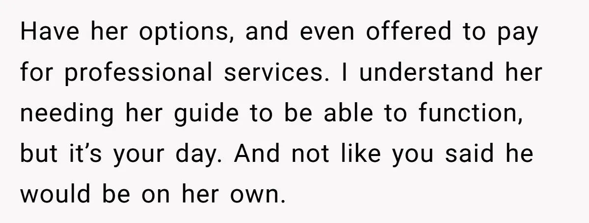 Drama You Won’t Believe: Bride Bans Blind Friend’s Guide Dog from Wedding