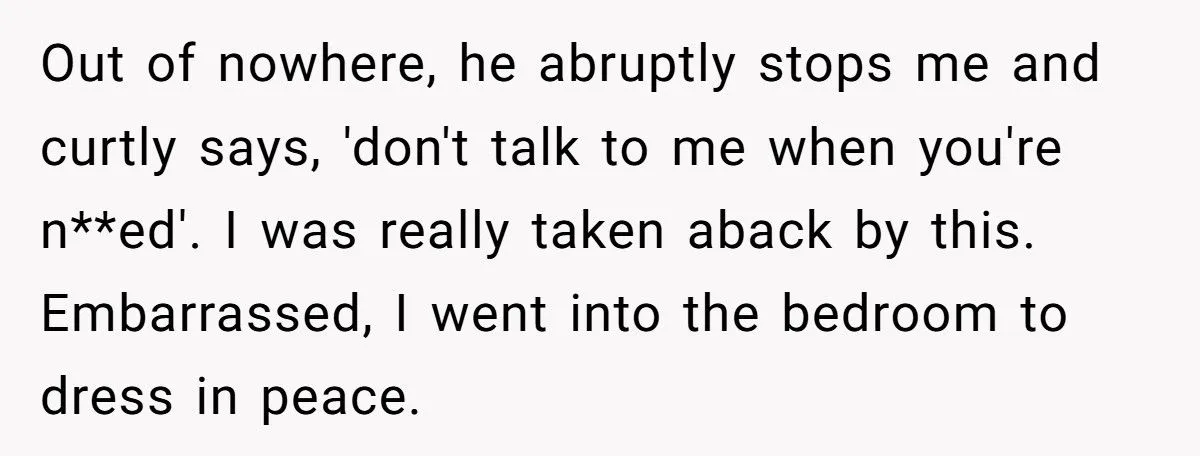 Her Boyfriend Told Her Not to Talk to Him While Naked - The Internet Can’t Believe His Reason