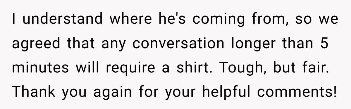 Her Boyfriend Told Her Not to Talk to Him While Naked - The Internet Can’t Believe His Reason