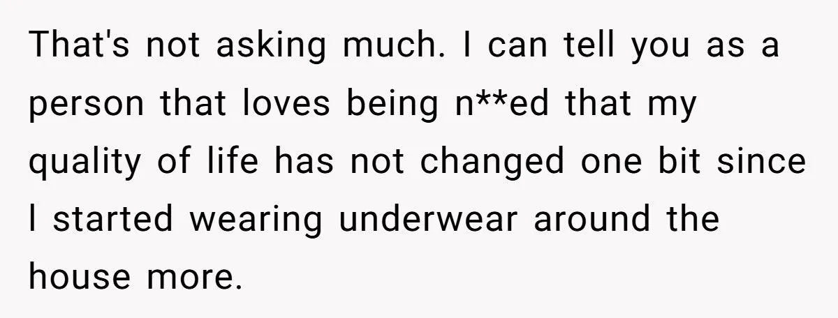 Her Boyfriend Told Her Not to Talk to Him While Naked - The Internet Can’t Believe His Reason