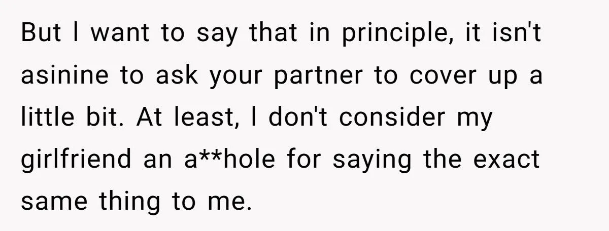 Her Boyfriend Told Her Not to Talk to Him While Naked - The Internet Can’t Believe His Reason