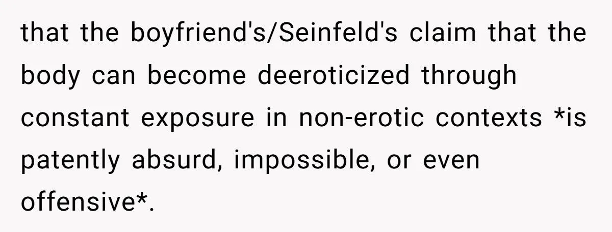 Her Boyfriend Told Her Not to Talk to Him While Naked - The Internet Can’t Believe His Reason