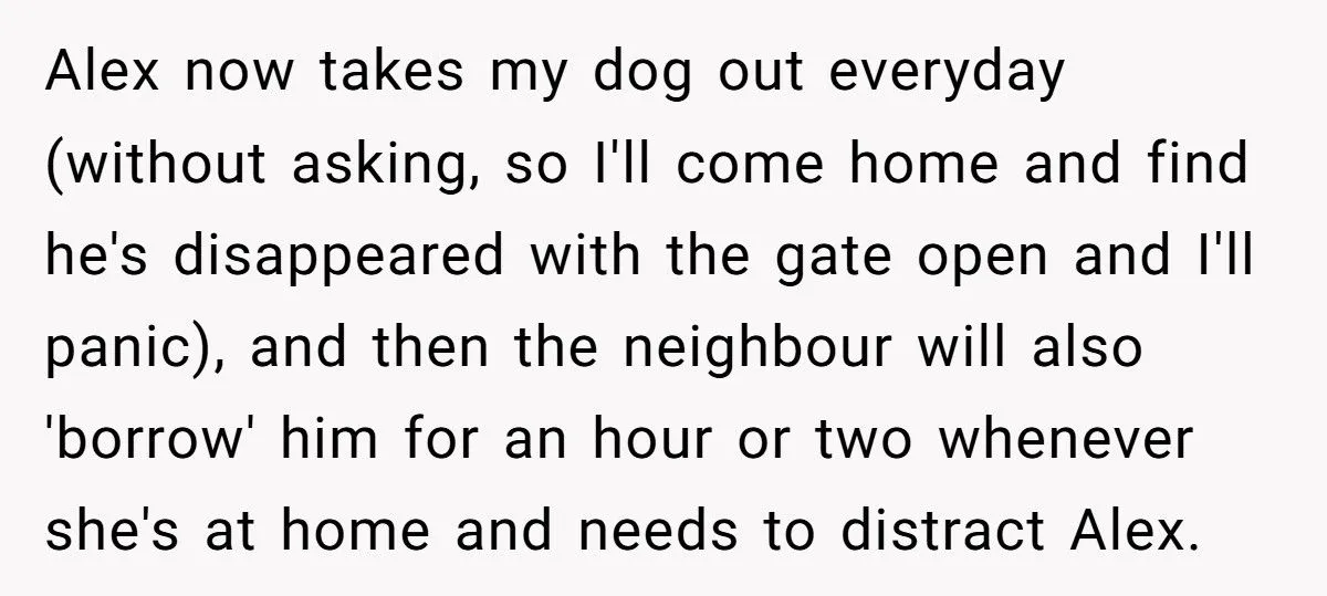 Dog Owner Torn as Neighbor Keeps ‘Borrowing’ His Pup to Entertain Autistic Son - But Bad Habits and Boundaries Spark Clash