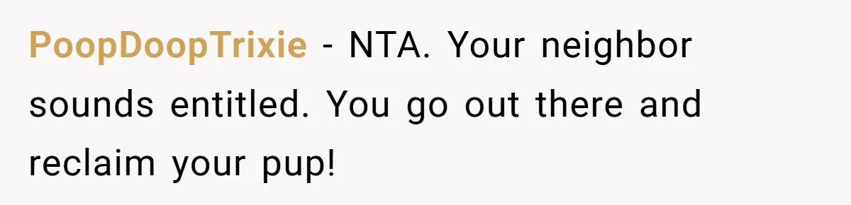 Dog Owner Torn as Neighbor Keeps ‘Borrowing’ His Pup to Entertain Autistic Son - But Bad Habits and Boundaries Spark Clash