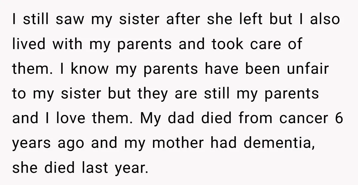 This Man Refused to Share His Parents’ Inheritance After His Sister Rejected It Once