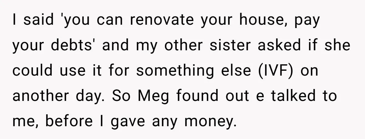 Sister Demands IVF Money, but Woman Refuses After Years-Long Affair with Her Best Friend’s Husband