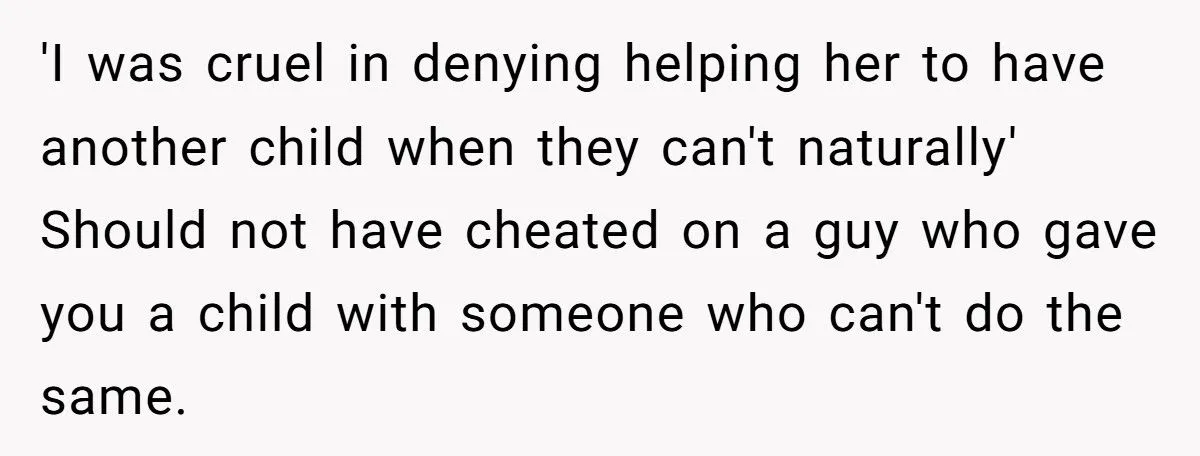 Sister Demands IVF Money, but Woman Refuses After Years-Long Affair with Her Best Friend’s Husband