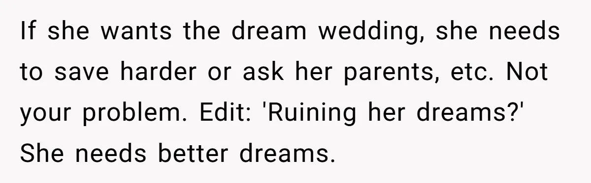 A Redditor’s Refusal To Fund A Friend’s Lavish Wedding Sparks Entitlement Outrage