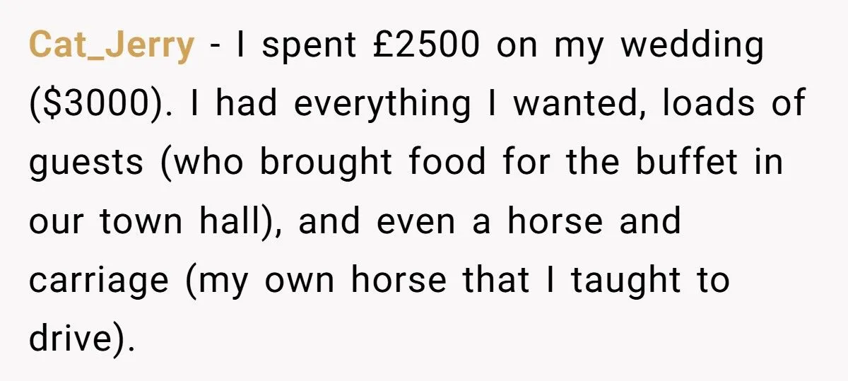 A Redditor’s Refusal To Fund A Friend’s Lavish Wedding Sparks Entitlement Outrage