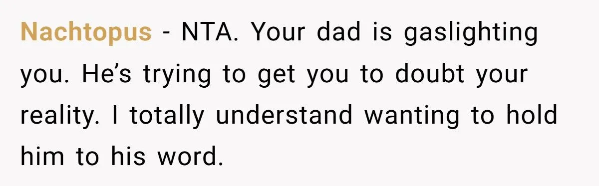 A 15-Year-Old Recorded Her Dad Breaking a Promise - And Stood Her Ground